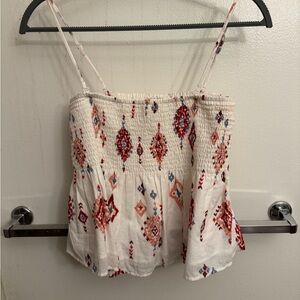 American Eagle Boho Print Women's Top